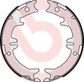 BREMBO Bremsbackensatz, Feststellbremse S 83 542 für TOYOTA LEXUS