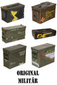 US Bundeswehr Munition Kiste Metall Ammo Box Army Metallbox Gebr.  [Megaauswahl]