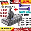 Für Dyson V6 Original Ersatzakku 6AH DC58 DC59 SV03 SV09 DC74 DC62 DC61& Filters