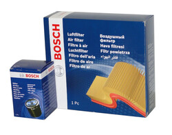 BOSCH Filtersatz - Öl-,Luftfilter für SKODA FABIA I II OCTAVIA II ROOMSTER