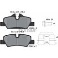 Textar 2598001 Bremsbelagsatz für MINI F56 F55 F57