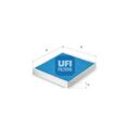 UFI Innenraumfilter Pollenfilter Filter Innenraumluft 34.290.00