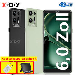 Neu Android Smartphone 4G Handy Ohne Vertrag 6,0 Zoll 16GB ROM Dual SIM 4Core DE