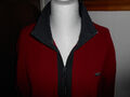 Atlas for men - warme Fleece-Jacke, Rot Schwarz Gr. XL, ca. 52