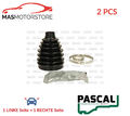 ACHSMANSCHETTE ANTRIEBSWELLE PAAR PASCAL G5F045PC 2PCS I FÜR FIAT SEDICI 1.9L