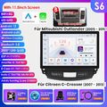 Android 12 11.5"Autoradio Carplay GPS Für Mitsubishi Outlander Citroen C-Crosser