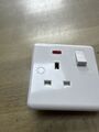 Moderne Lichtschalter Steckdosen Einzel-/Doppelsteckdose mit/ohne USB Port UK