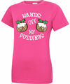 Hands Off My Puddings Christmas Premium 180GSM Damen-T-Shirt 5 Farben (XS-2XL)