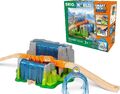 BRIO World 33978 Smart Tech Sound Wasserfall Tunnel Holzeisenbahn inkl. Soundeff