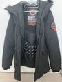 Superdry Mountain Everest Parka - Größe S - schwarz - sehr guter Zustand