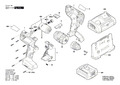 Bosch Ersatzteile für GSB 18V-21 Akku-Schlagbohrschrauber