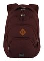 travelite Basic Melange Backpack Rucksack Freizeitrucksack Tasche Bordeaux Rot