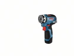 Bosch Akku-Bohrschrauber GSR 12V-35 FC, mit 2 x 3.0 Ah Li-Ion Akku, 1 Aufsatz, L