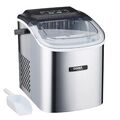 Cooks Professional Eiswürfelbereiter Maschine Elektrisch 1,3 Liter Automatisch in Silber