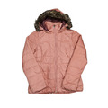 The North Face 550 Puffer Jacke Gr. M UK 10 in Peach Damen Daunen mit Kapuze