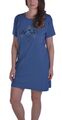 Damen Sleepshirt Nachthemd Träger Spaghetti Nachtwäsche 40 42 44 46 48 50 52 54 