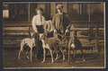 FORMBY Merseyside Greyhound Racing Prize Gewinner Hunde & Trainer RP gebraucht 1910
