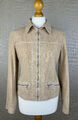 FUCHS SCHMITT Damen Gr. 38 Jeansjacke Blazer beige Jacket Sommer Frühjahr 5B2