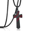 Halskette Kreuz Religion Glaube Jesus Unisex Halsschmuck Modeschmuck Geschenk