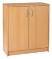 Kommode Sideboard Highboard Schrank Anrichte Mehrzweckschrank mit 2 Türen Buche