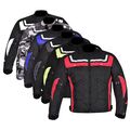 Herren Motorrad Wasserdicht Cordura Textil Jacke Motorrad Protektoren