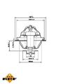 NRF 725162 THERMOSTAT, KÜHLMITTEL FÜR VOLVO VW