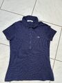 Lacoste Original Polo Shirt Damen Gr. 34 blau