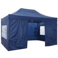 Pop Up Pavillon 3x3m 3x4,5m Festzelt Gartenzelt Partyzelt Wasserdicht UV-Schutz