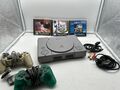 Playstation 1/Ps1 -Sony Konsole +Controller + Alle Kabel + 3 Gratis Spiele