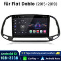 1+32G Für Fiat Doblo 2015-2019 Carplay Android13 Autoradio GPS Navi WIFI BT DSP 