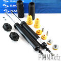 2x SACHS 310 984 Stoßdämpfer + Domlager Anschlagpuffer hinten für BMW E81 E87