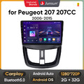 Android 13 Carplay Autoradio Für Peugeot 207 2006 2007 2008-2015 GPS NAVI 2G+32G