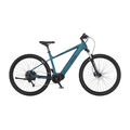 E-Bike 29 Zoll 630 Wh 49 cm FISCHER E-Mountainbike Montis 4.1i MTB türkis matt