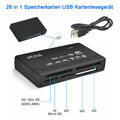 USB All in One Kartenleser Speicherkarten Kartenlesegerät Für SD/CF/xD/MS/TYP-C