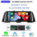 10.25" Android 14 Autoradio GPS Navi DAB+ 6+64GB 4G WIFI für BMW 5er F10/F11 CIC