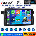 CAM Für BMW E46 3er 1998-2006 Carplay Android13 Autoradio GPS NAVI SAT RDS 2+64G