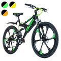 Mountainbike Fully 26 Zoll 21-Gang Bliss viele Farben MTB vollgefedert M607M