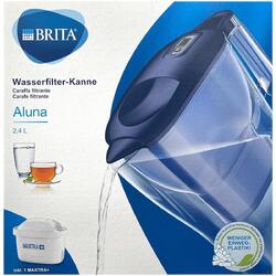 BRITA Wasserfilter Aluna inkl. 1 MAXTRA+ Wasserfilterkanne Filterkartusche 2,4L