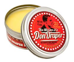 Don Draper Mens Pomade Medium Hold 100 ML  - Blechdose Yes Ma'am it's Don Draper