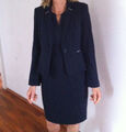 Business Look Kostüm 2tlg. Kleid Blazer Orsay Gr. 38 M blau neuwertig