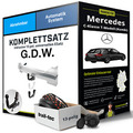 Anhängerkupplung abnehmbar für MERCEDES C-Klasse T-Modell (Kombi) +ESatz Set NEU