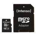 Intenso Micro SDHC Karte 16GB Speicherkarte UHS-I Premium 90 MB/s Class 10 bulk