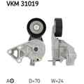 Spannrolle Keilrippenriemen SKF VKM 31019 für VW Seat Ford Audi Skoda Sharan A3