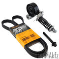 CONTI Keilrippenriemen + Riemenspanner für OPEL Astra J P10 Corsa D E  1.2 1.4