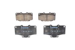 BOSCH Bremsbelagsatz Scheibenbremse 0 986 424 268 Low-Metallic für VW TARO 4x4 6