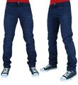 Emporio 7 Herren Designer Denim Jeans, Neu Hip Hop Star Ära, G Is Time Money Club