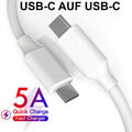 USB C auf USB C Ladekabel Datenkabel 60W Schnellladekabel für Samsung Xiaomi