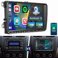 Für Golf 5 6 Plus Touran Caddy Jetta Autoradio Android 13 2+32G Carplay GPS NAVI