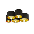 Lindby Laurenz Deckenlampe Deckenlampe Lampe Leuchte 5-flmg E27 schwarz gold18