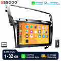 1+32G Android 13 Autoradio Carplay GPS WIFI Für VW Golf 7 MK7 VII 2013-2017 DAB+